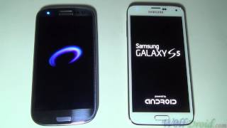 Samsung Galaxy S5 Vs Samsung Galaxy S3 Booting Time [upl. by Mun]