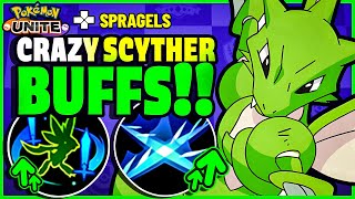 HOLY Is Scyther NUTS NOW Big Time Buffs  Pokemon Unite [upl. by Yatnoed675]