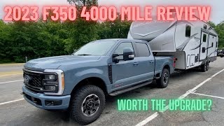 2023 Ford F350 TREMOR High output power stroke diesel 4000 mile reviewworth it fordtrucks [upl. by Devonne420]