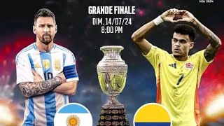 Argentine vs Colombie  Final copa america 2024  Complet [upl. by Gretal]