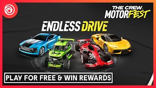 The Crew Motorfest Endless Drive Challenge Trailer [upl. by Maillliw]