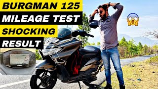 SHOCKING RESULT 😱 BURGMAN MILEAGE TEST VLOG  PART2 [upl. by Hein]