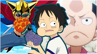 One Piece characters eating devil fruit moments [upl. by Aioj]