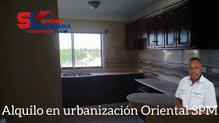 Alquilo en Urbanización Oriental SPM RD 20000 Inf 8299740650 [upl. by Ecylla943]