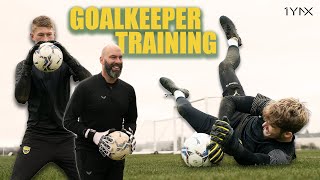 Shot Stopping at Oxford United  Full Session  1YNX Goalkeeping [upl. by Quigley]