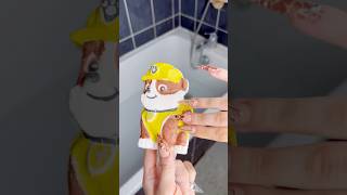 POV you are the biggest Paw Patrol fan 🐶🛁 bath bathtime bathbomb asmr pawpatrol [upl. by Anirehs438]