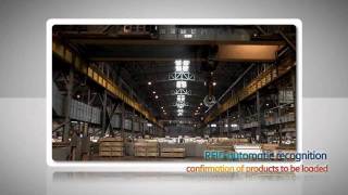 POSCO Smart RFID Logistics Systemwmv [upl. by Enilreug]