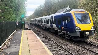 Trains At Hebden Bridge 23102024 [upl. by Eanyl]