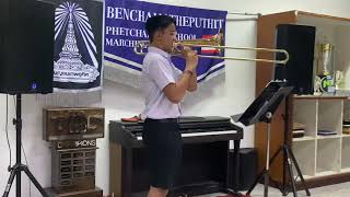 Concerto for trombone nicolai rimskykorsakov ดชณคพลธัน เครื่องทิพย์ [upl. by Aciruam]