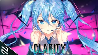 Nightcore  Clarity  Lyrics [upl. by Herwig]