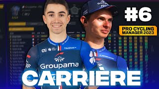 ROMAIN GRÉGOIRE ROI DES ARDENNAISES  6  Carrière Groupama FDJ  Pro Cycling Manager 2023 [upl. by Adniuqal589]