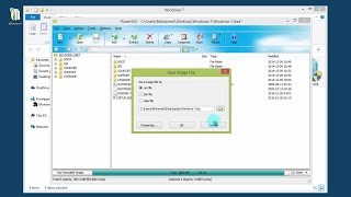 تحويل ملفات ويندوز الى iso ثم عمل نسخة بوت على فلاشة أو اسطوانة يإستخدام برنامج Power ISO [upl. by Threlkeld7]