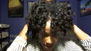 Natural Hair  Get A More Defined FlexiRod TwistOut  Medium Length Hair [upl. by Philippine]