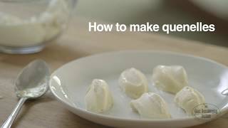 How To Make Quenelles  Good Housekeeping UK [upl. by Lexerd]