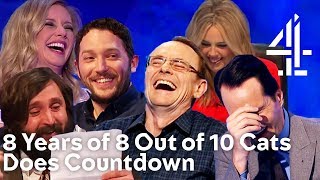 ALL TIME FUNNIEST MOMENTS from 8 YEARS of 8 Out of 10 Cats Does Countdown [upl. by Akila371]