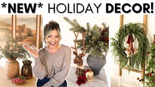 NEW HOLIDAY DECOR FINDS  HIGHEND LOOK FOR LESS  AFFORDABLE HOLIDAY DECORATING TIPS AND IDEAS [upl. by Gensmer]