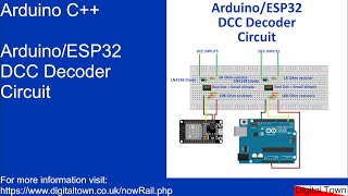 79 Arduino C Arduino or ESP32 DCC Accessory Decoder circuit [upl. by Chabot]