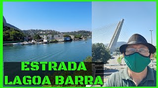 ESTRADA LAGOA BARRA por Canal do Mariuu [upl. by Eiramit]