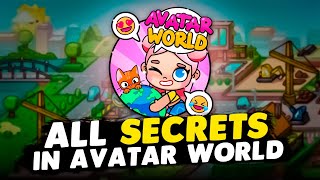 ALL SECRETS in AVATAR WORLD [upl. by Luwana]