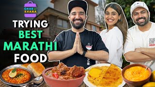 Trying BEST MAHARASHTRIAN FOOD  The Urban Guide [upl. by Mariande]