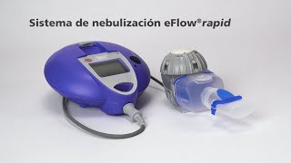 eFlow®rapid  Componentes  preparación e inhalación [upl. by Ataga465]