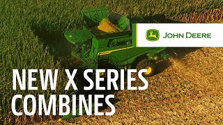 X Series Combines  John Deere Combines [upl. by Ynnek]