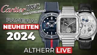 Richemont Abend mit IWC Cartier und Panerai Neuheiten  ALTHERR Live [upl. by Cassy]