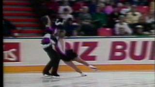 1990 WC Ice Dance OSP Hall amp Blomfield [upl. by Obeng830]