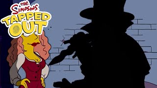 The Simpsons Tapped Out  Jack the Ripper  Premium Character Walkthroughs [upl. by Neeka545]