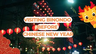 hokkien vlog Quick Binondo run before CNY [upl. by Eloccin384]