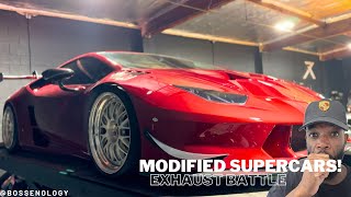 Modified Supercars Only Bonus LS Motor Swapped Highlighter Porsche 911 exhaust Battles [upl. by Mccoy]