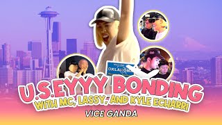 USEyyy bonding with MC Lassy and Kyle Echarri  VICE GANDA [upl. by Willie]