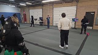 Scioto Open 2024  Logan Caldwell vs Cole Engle Div B Longsword [upl. by Alesram]