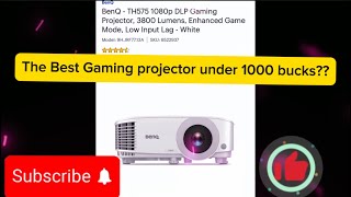 BenQ TH575 1080p DLP Gaming Projector 3800 Lumens Enhanced Game Mode Low Input Lag [upl. by Ahcropal]