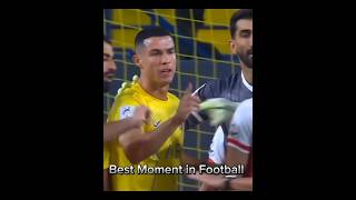 Best moment in football  best moments shorts foryou respect ronaldo lovefootballcr7 [upl. by Enowtna]