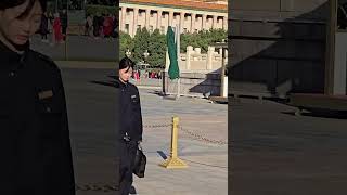 The Tiananmen Square Guards Beijing China [upl. by Mehelhteb]