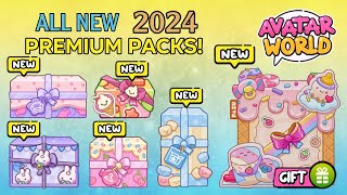 ALL NEW 😍 2024 PREMIUM PACKS  GIFTS in AVATAR WORLD 🤩 NEW FREE UPDATE [upl. by Asena702]