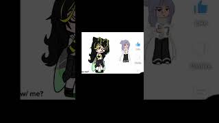 fakecollab with KEYA101  gachalife  gachaclub  gachameme [upl. by Annaegroeg964]