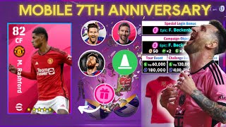 eFootball 2024• QUÀ KHỦNG KỈ NIỆM 7 NĂM EFOOTBALL MOBILE  THẺ ICONIC NĂM XƯA QUAY TRỞ LẠI [upl. by Reid]