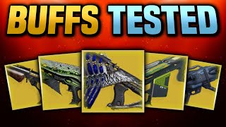 All Exotic Weapon Changes TESTED in The Final Shape 【 Destiny 2 】 [upl. by Hadleigh802]