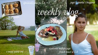 jagodzianki aktywne wakacje szukanie najlepszych tostów francuskich w LA  weekly vlog [upl. by Sang]