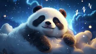 CUTE PANDA BEAR 🐻✨ Baby Lullaby  Music for Brain Development  Instant Sleep [upl. by Marie]