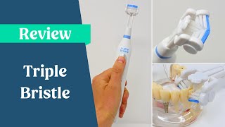 Triple Bristle Electric Toothbrush Review [upl. by Chrystel]