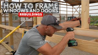 How to Frame Windows and Doors [upl. by Pattison]