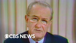 From the archives Lyndon B Johnson announces he wont seek reelection in 1968 [upl. by Aiekal]