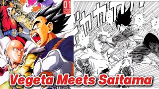 Vegeta Meets Saitama An Epic Clash with a Twist [upl. by Ferde]