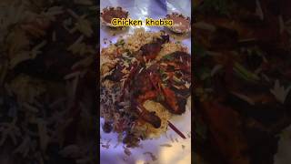 Chicken khabsa rice foodvlog streetfood chicken [upl. by Etyak290]