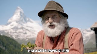 Orang Swiss bilang Halo guys david disini  Meme permen ricola [upl. by Selin]