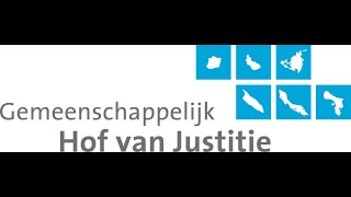 Installatiezitting Gemeenschappelijk Hof van Justitie Curaçao 1 november 2024 [upl. by Naugal]