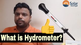 hydrometer is used to measure Battery Gravity  How to check Electrolyte  hydrometer uses  Usage [upl. by Dalt773]